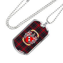 Load image into Gallery viewer, Dog Tag Tartan,Dog Tag For Women,Dog Tag For Men,Dog Tag,Tartan,Scottish Tartan,Scottish Clans,Scots Tartan,Scotland Tartan