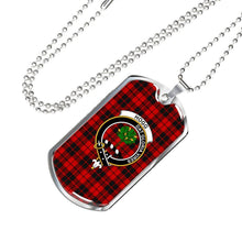 Load image into Gallery viewer, Dog Tag Tartan,Dog Tag For Women,Dog Tag For Men,Dog Tag,Tartan,Scottish Tartan,Scottish Clans,Scots Tartan,Scotland Tartan