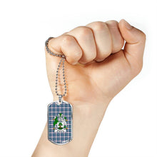Load image into Gallery viewer, Dog Tag Tartan,Dog Tag For Women,Dog Tag For Men,Dog Tag,Tartan,Scottish Tartan,Scottish Clans,Scots Tartan,Scotland Tartan