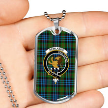 Load image into Gallery viewer, Dog Tag Tartan,Dog Tag For Women,Dog Tag For Men,Dog Tag,Tartan,Scottish Tartan,Scottish Clans,Scots Tartan,Scotland Tartan