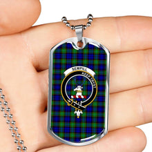 Load image into Gallery viewer, Dog Tag Tartan,Dog Tag For Women,Dog Tag For Men,Dog Tag,Tartan,Scottish Tartan,Scottish Clans,Scots Tartan,Scotland Tartan
