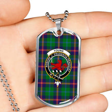 Load image into Gallery viewer, Dog Tag Tartan,Dog Tag For Women,Dog Tag For Men,Dog Tag,Tartan,Scottish Tartan,Scottish Clans,Scots Tartan,Scotland Tartan
