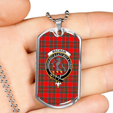 Load image into Gallery viewer, Dog Tag Tartan,Dog Tag For Women,Dog Tag For Men,Dog Tag,Tartan,Scottish Tartan,Scottish Clans,Scots Tartan,Scotland Tartan