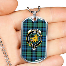Load image into Gallery viewer, Dog Tag Tartan,Dog Tag For Women,Dog Tag For Men,Dog Tag,Tartan,Scottish Tartan,Scottish Clans,Scots Tartan,Scotland Tartan