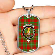 Load image into Gallery viewer, Dog Tag Tartan,Dog Tag For Women,Dog Tag For Men,Dog Tag,Tartan,Scottish Tartan,Scottish Clans,Scots Tartan,Scotland Tartan