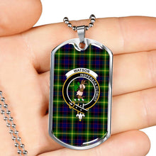 Load image into Gallery viewer, Dog Tag Tartan,Dog Tag For Women,Dog Tag For Men,Dog Tag,Tartan,Scottish Tartan,Scottish Clans,Scots Tartan,Scotland Tartan