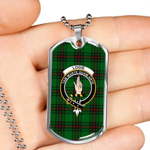 Load image into Gallery viewer, Dog Tag Tartan,Dog Tag For Women,Dog Tag For Men,Dog Tag,Tartan,Scottish Tartan,Scottish Clans,Scots Tartan,Scotland Tartan