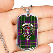 Load image into Gallery viewer, Dog Tag Tartan,Dog Tag For Women,Dog Tag For Men,Dog Tag,Tartan,Scottish Tartan,Scottish Clans,Scots Tartan,Scotland Tartan