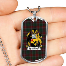 Load image into Gallery viewer, Dog Tag Tartan,Dog Tag For Women,Dog Tag For Men,Dog Tag,Tartan,Scottish Tartan,Scottish Clans,Scots Tartan,Scotland Tartan
