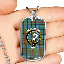 Load image into Gallery viewer, Dog Tag Tartan,Dog Tag For Women,Dog Tag For Men,Dog Tag,Tartan,Scottish Tartan,Scottish Clans,Scots Tartan,Scotland Tartan