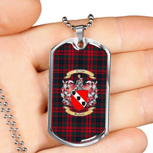 Load image into Gallery viewer, Dog Tag Tartan,Dog Tag For Women,Dog Tag For Men,Dog Tag,Tartan,Scottish Tartan,Scottish Clans,Scots Tartan,Scotland Tartan