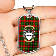 Load image into Gallery viewer, Dog Tag Tartan,Dog Tag For Women,Dog Tag For Men,Dog Tag,Tartan,Scottish Tartan,Scottish Clans,Scots Tartan,Scotland Tartan