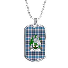 Load image into Gallery viewer, Dog Tag Tartan,Dog Tag For Women,Dog Tag For Men,Dog Tag,Tartan,Scottish Tartan,Scottish Clans,Scots Tartan,Scotland Tartan