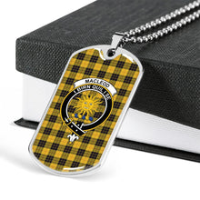 Load image into Gallery viewer, MacLeod of Lewis Ancient Tartan Dog Tag