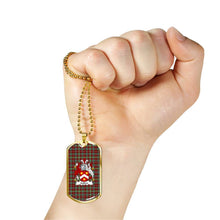 Load image into Gallery viewer, Dog Tag Tartan,Dog Tag For Women,Dog Tag For Men,Dog Tag,Tartan,Scottish Tartan,Scottish Clans,Scots Tartan,Scotland Tartan