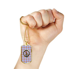 Load image into Gallery viewer, Dog Tag Tartan,Dog Tag For Women,Dog Tag For Men,Dog Tag,Tartan,Scottish Tartan,Scottish Clans,Scots Tartan,Scotland Tartan