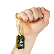 Load image into Gallery viewer, Dog Tag Tartan,Dog Tag For Women,Dog Tag For Men,Dog Tag,Tartan,Scottish Tartan,Scottish Clans,Scots Tartan,Scotland Tartan