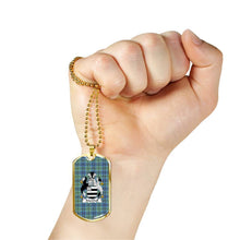 Load image into Gallery viewer, Dog Tag Tartan,Dog Tag For Women,Dog Tag For Men,Dog Tag,Tartan,Scottish Tartan,Scottish Clans,Scots Tartan,Scotland Tartan