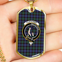 Load image into Gallery viewer, Dog Tag Tartan,Dog Tag For Women,Dog Tag For Men,Dog Tag,Tartan,Scottish Tartan,Scottish Clans,Scots Tartan,Scotland Tartan