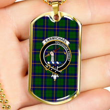 Load image into Gallery viewer, Dog Tag Tartan,Dog Tag For Women,Dog Tag For Men,Dog Tag,Tartan,Scottish Tartan,Scottish Clans,Scots Tartan,Scotland Tartan