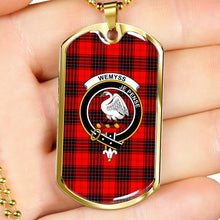 Load image into Gallery viewer, Dog Tag Tartan,Dog Tag For Women,Dog Tag For Men,Dog Tag,Tartan,Scottish Tartan,Scottish Clans,Scots Tartan,Scotland Tartan
