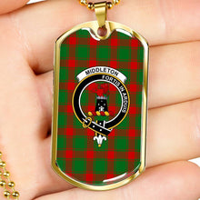 Load image into Gallery viewer, Dog Tag Tartan,Dog Tag For Women,Dog Tag For Men,Dog Tag,Tartan,Scottish Tartan,Scottish Clans,Scots Tartan,Scotland Tartan