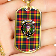 Load image into Gallery viewer, Buchanan Modern Tartan Dog Tag