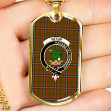 Load image into Gallery viewer, Dog Tag Tartan,Dog Tag For Women,Dog Tag For Men,Dog Tag,Tartan,Scottish Tartan,Scottish Clans,Scots Tartan,Scotland Tartan