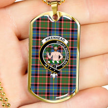 Load image into Gallery viewer, Dog Tag Tartan,Dog Tag For Women,Dog Tag For Men,Dog Tag,Tartan,Scottish Tartan,Scottish Clans,Scots Tartan,Scotland Tartan